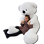 Gosedjur - Gigantisk Teddybjörn 220 Cm