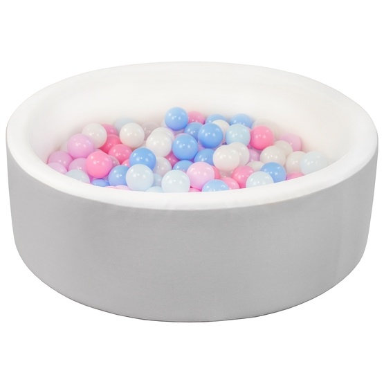 PQP Bollhav - Läder - 200 Bollar - Rosa/Blå