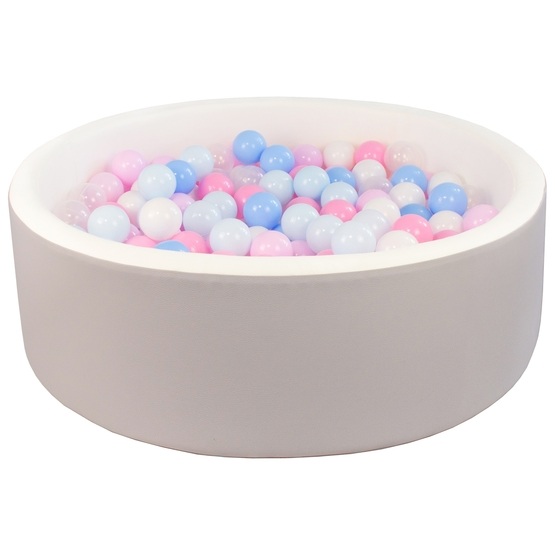 PQP Bollhav - Läder - 300 Bollar - Rosa/Blå