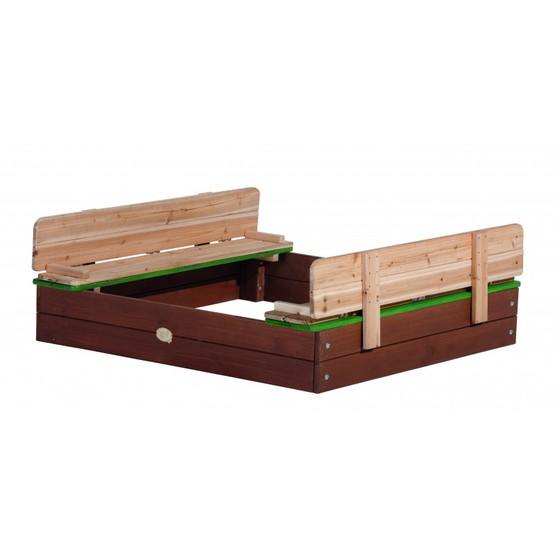 Axi – Sandlåda – Lily Med Tak – Brun/Grön