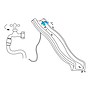 Rutschkana Sky230 Med Vattenuttag - 228 Cm
