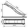 Rutschkana Sky230 Med Vattenuttag - 228 Cm