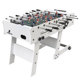 Cougar - Fossball - Scorpion Kick Folding Football Table White