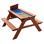 Step2 - Dave Sand & Water Picnic Table Brown