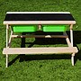 Step2 - Dual Top 2.0 Sand & Water Picnic Table with Green bins