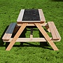 Picknickbord - Med Lådor För Vatten Och Sand