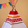 Step2 - LED Teepee Tent Red / white