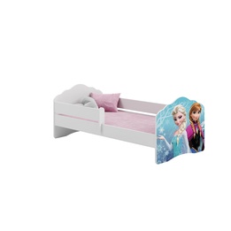 Barnsäng - Fala Med Madrass Och Skyddskant - Anna Och Elsa 2