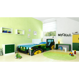 Barnsäng - Farmi Med Madrass - John Deere