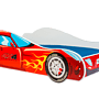 Barnsäng - Car Med Madrass - Racer