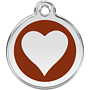 Red Dingo - ID-bricka Skolväska Elegant Hjärta