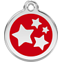 Red Dingo - ID-bricka Skolväska Stjärna