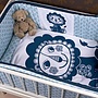 Roommate - Bedset - Soulmate Lion  - Baby Blue / Grey-Blue