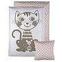 Roommate - Bedset - Soulmate Cat - Baby Grey / Pale Rose