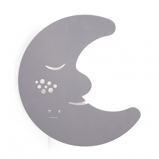 Roommate - Lampa - Moon Lamp Grey