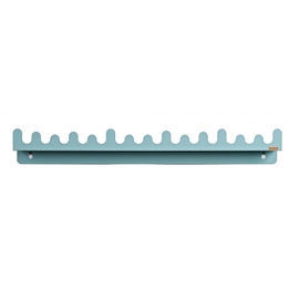 Roommate - Hylla - Doodle Drop Picture Shelf Pastel Blue/Green