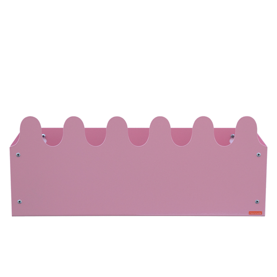 Produktfoto för Roommate - Hylla - Sinus Box & Coat rack Pastel rose