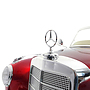 Elbil - Mercedes 300S Classic 12V - Vinröd Metallic