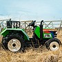 Elbil - barn Traktor Harris 12V - Grön