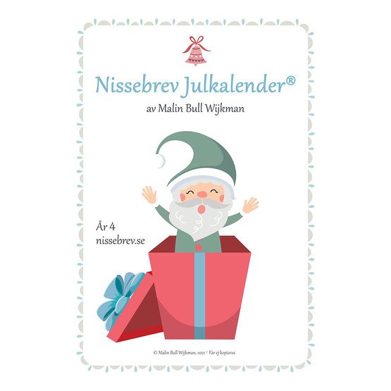 Nissebrev Julkalender År 4