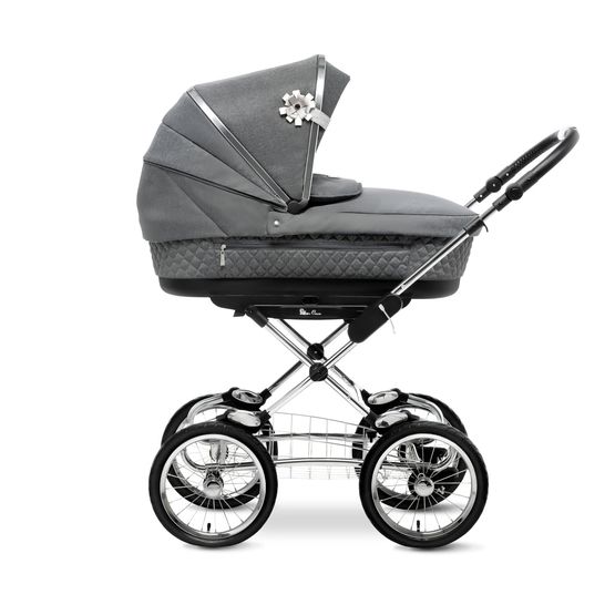 Silver Cross Duobarnvagn Sleepover Grey