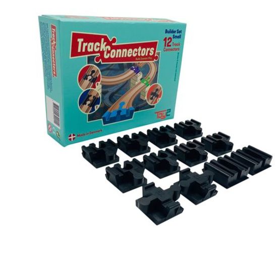 TOY2 Toy2 – Track Connector – Tågebanedelar – Builder Set Medium