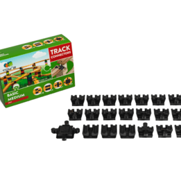 Toy2 - Track Connector - Tågebanedelar - Basic Pack - Medium