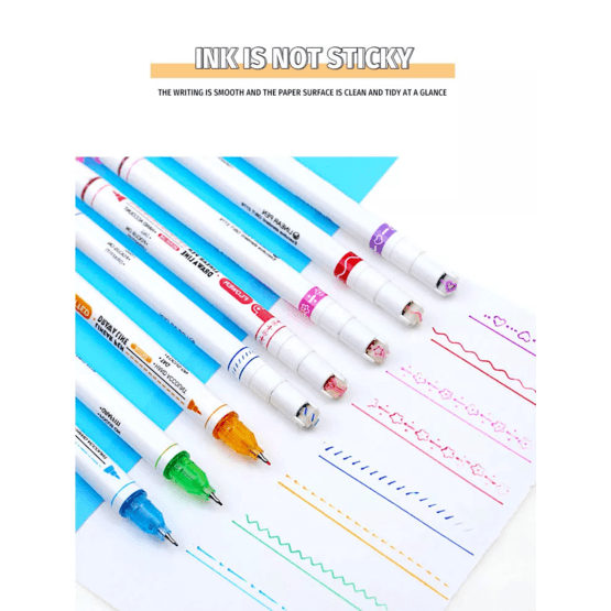 Stuffstore Star Magic Pen – Med 8 Olika Mönster