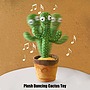 Stuffstore - Dansande Kaktus Med Led,Usb Och 120 Låtar