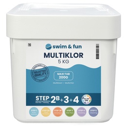 Swim And Fun - MultiKlor Maxi Tab 200 g, 5 kg