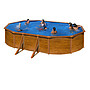 Swim And Fun - Basic Pool Oval Brown