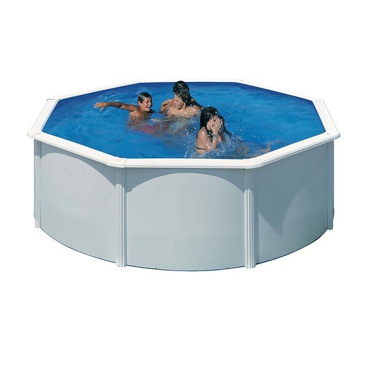 Swim And Fun - Basic Pool Round Ø460 x 132 cm, White