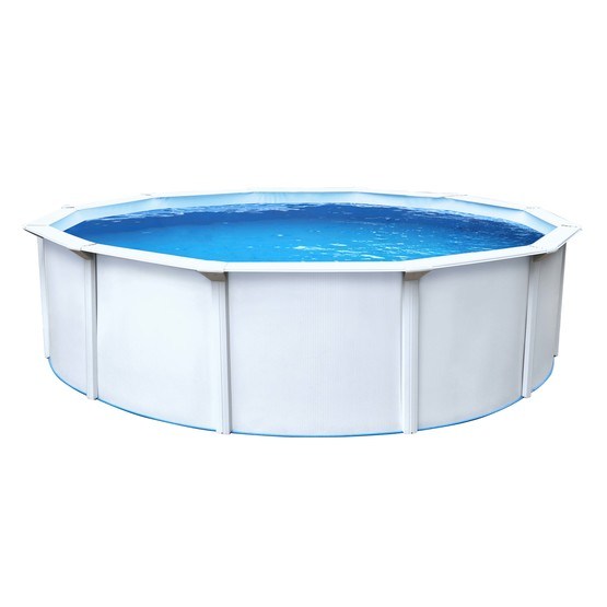 Swim And Fun - Classic Pool Round Ø550 x 120 cm, White