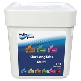 Swim And Fun - Klor LongTabs Multi 200 g, 5 kg
