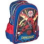 Bakugan - Backpack Dragonoid 20 X 35 X 46 Cm Blå/Röd