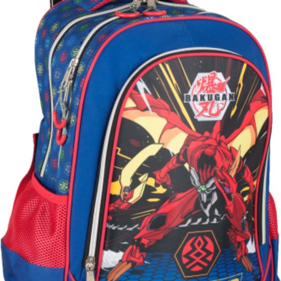 Bakugan – Trolley Backpack Dragonoid 15 X 35 X 46 Cm Blå