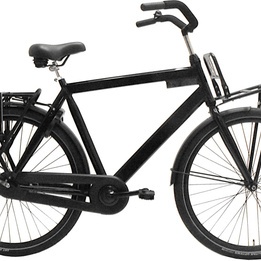 Avalon - Cykel - Style 28 Tum 58 Cm Fotbroms Svart