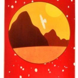 Move - Skateboard Nature 79 X 19.7 Cm Röd/Vit