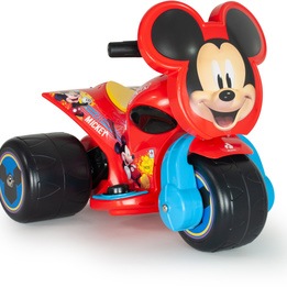 Injusa - Elmotorcykel - Samurai Trimoto Mickey Mouse Battery 6V Röd
