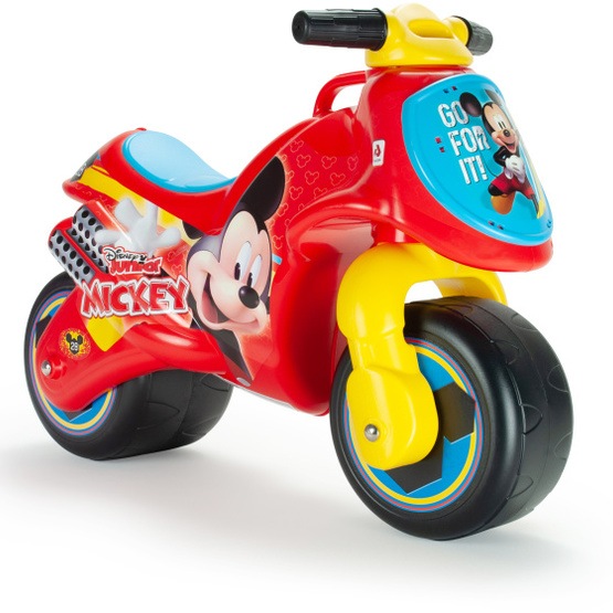 Injusa - Gåmotorcykel - Mickey Mouse Röd