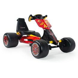 Injusa - Go-Kart Cars Lightning Mcqueen Svart/Röd/Gul