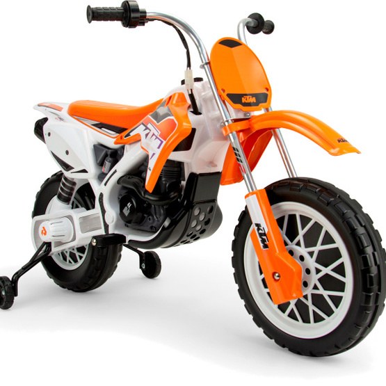 Injusa - Elbil Dirt Bike Ktm 12V Orange