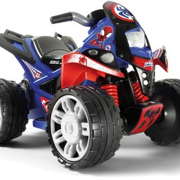 Injusa - Elbil Quad Spider-Man The Beast 12V Röd/Blå