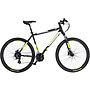 Rucanor - Cykel - Lux 27.5 Tum 24 Växlar Hydraulic Disc Brake Svart/Gul