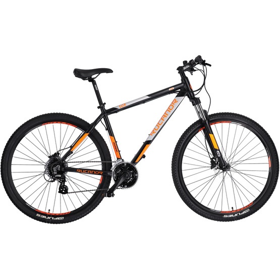Rucanor - Cykel - Lux 29 Tum 24 Växlar Hydraulic Disc Brake Svart/Orange