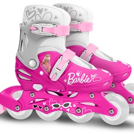 Barbie - Inline Skates Hardboot Justerbar Rosa Storlek 30-33