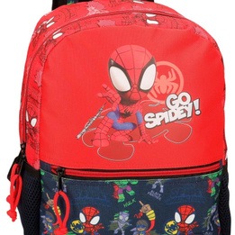 Marvel - Spider-Man Go Ryggsäck Röd/Svart