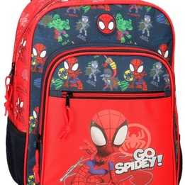 Marvel - Spider-Man Go Ryggsäck Röd