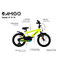 Amigo - Barncykel - Speeder 12 Tum 21,5 Cm Fotbroms Gul/Svart