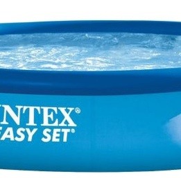 Intex - Uppblåsbar Pump Utan Pump 396 X 84 Cm Blå